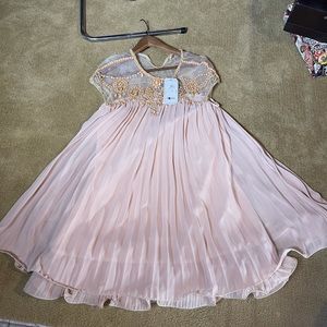 Baby doll nude dress Special Occasion dress New